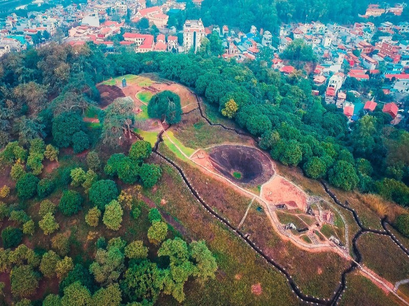 Cảnh quan rộng lớn của thung lũng Mường Thanh