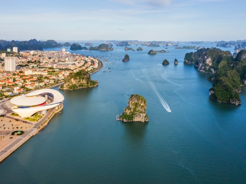 Vịnh Bái Tử Long ở Quảng Ninh